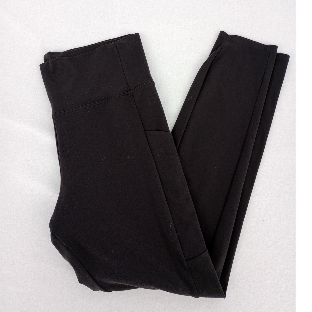 REI Co-op Leggings Women Large Black High Waist Side Pockets